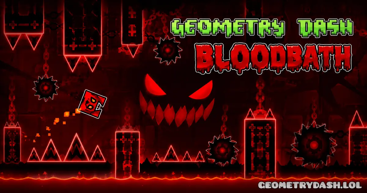Play Geometry Dash Bloodbath online