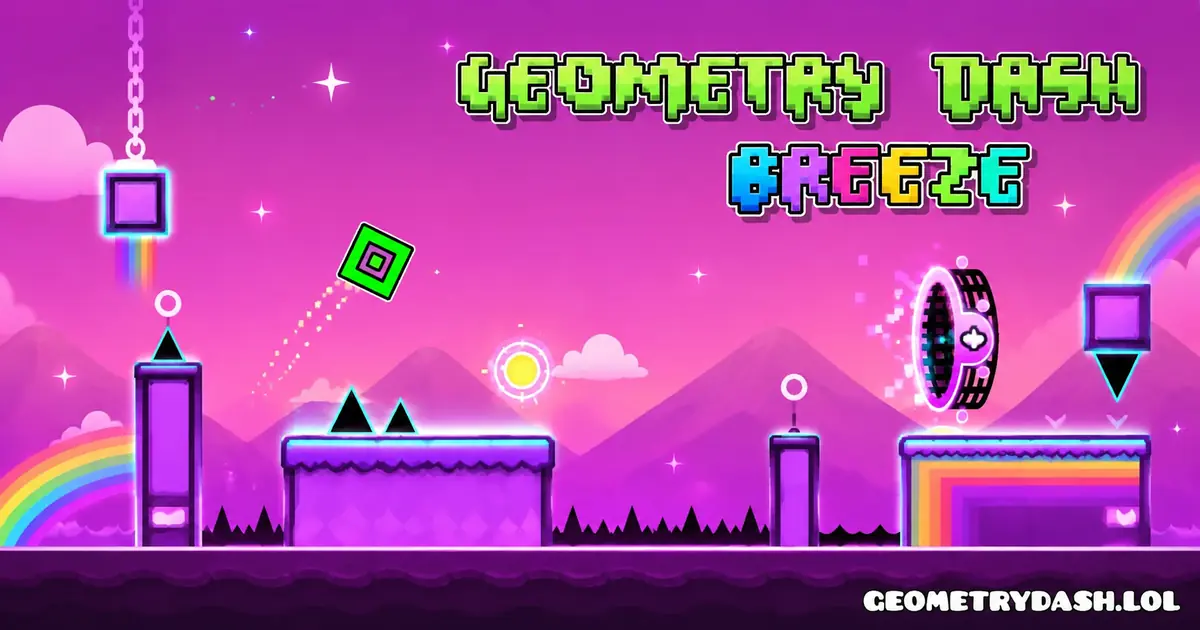 Play Geometry Dash Breeze online