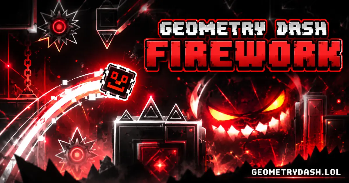 Play Geometry Dash Firework online