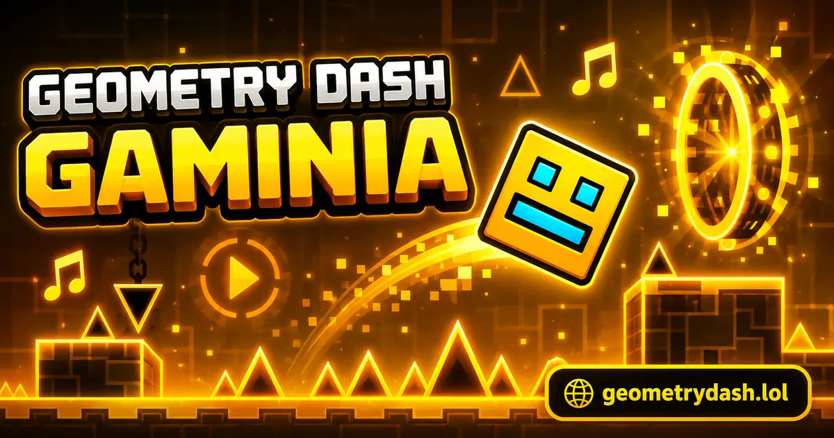 Play Geometry Dash Gaminia online
