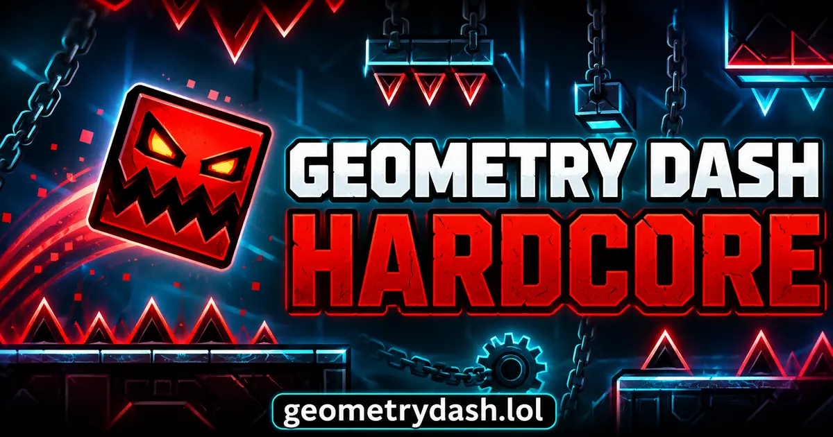 Play Geometry Dash Hardcore online