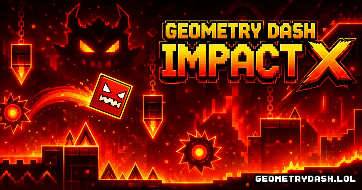 Play Geometry Dash Impact X online