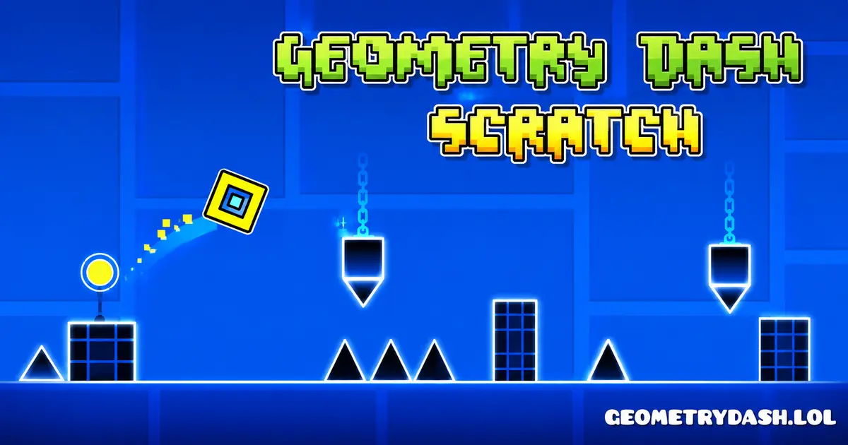 Play Geometry Dash Scratch online